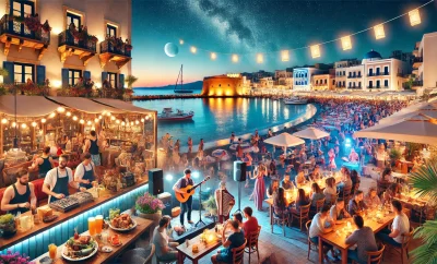 Nightlife in Kato Gouves and Crete: Unveiling the Island’s Vibrant After-Dark Scene